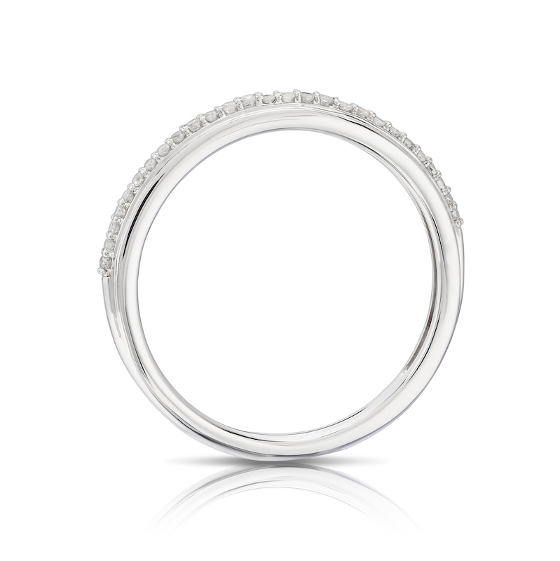 Main Image 3 of Perfect Fit 9ct White Gold Eternity Diamond Ring