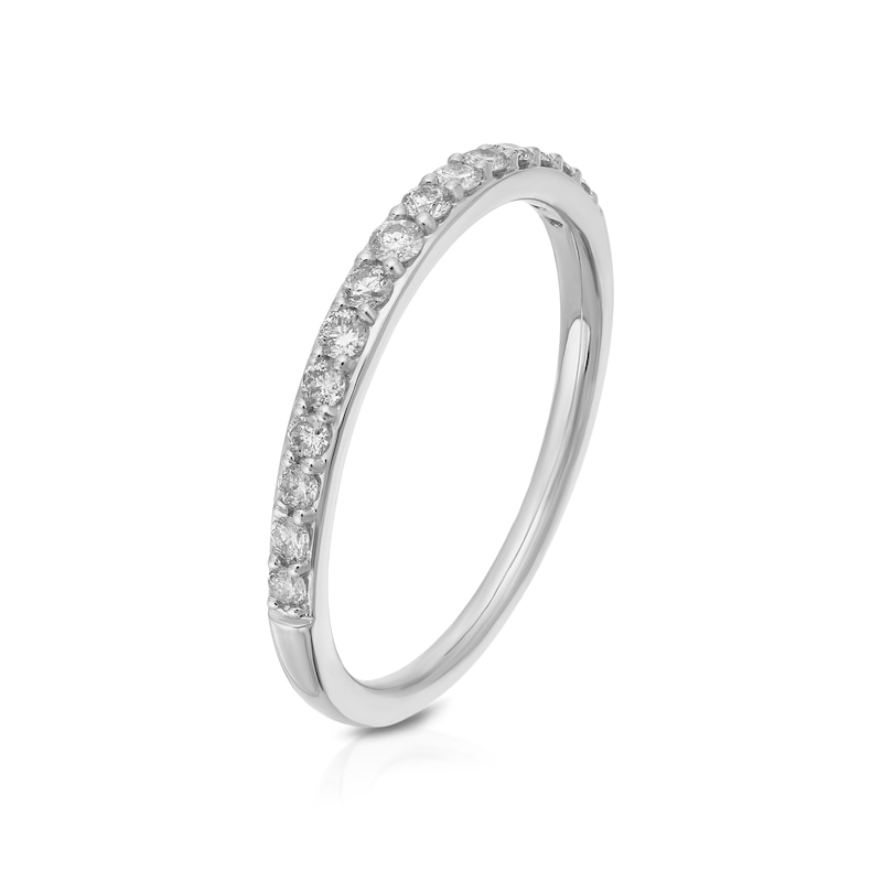 Main Image 2 of Perfect Fit 9ct White Gold Eternity 0.23ct Diamond Ring
