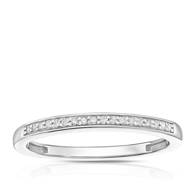 Main Image 1 of Perfect Fit 9ct White Gold Eternity Diamond Ring