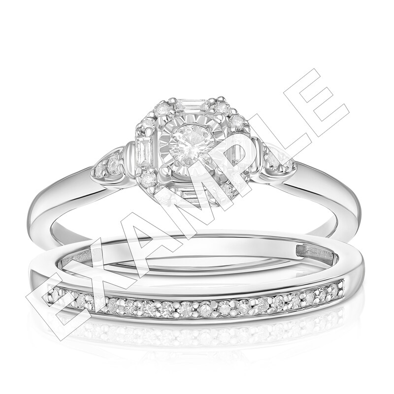 Main Image 2 of Perfect Fit 9ct White Gold Eternity Diamond Ring