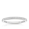 Thumbnail Image 1 of Perfect Fit Sterling Silver with Platinum Plating Eternity Diamond Ring