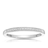 Thumbnail Image 1 of Perfect Fit Sterling Silver with Platinum Plating Eternity Diamond Ring