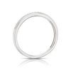 Thumbnail Image 3 of Perfect Fit Sterling Silver with Platinum Plating Eternity Diamond Ring