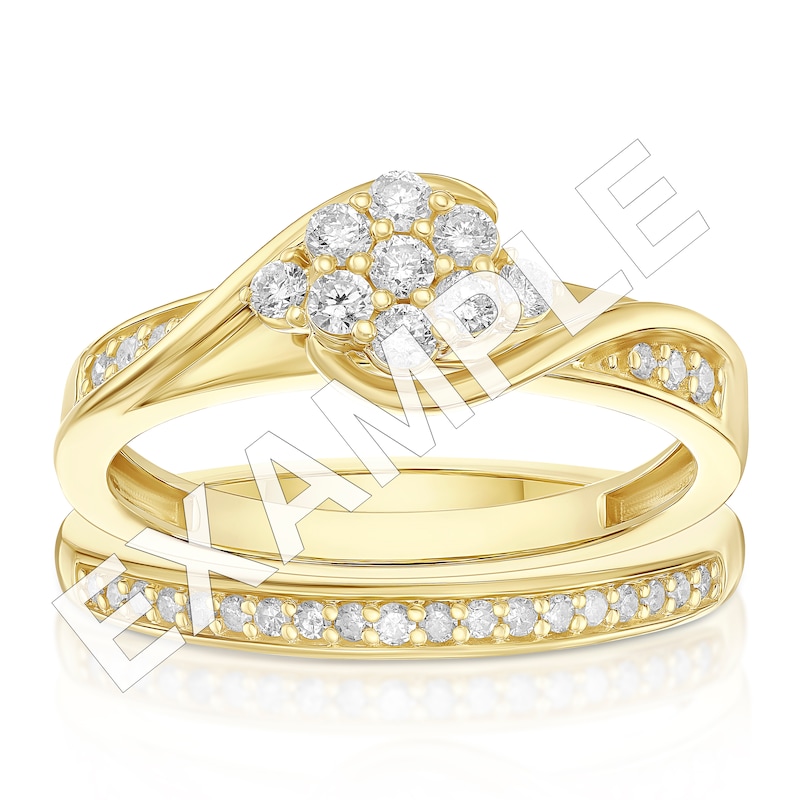 Main Image 2 of Perfect Fit 9ct Yellow Gold Diamond Ring