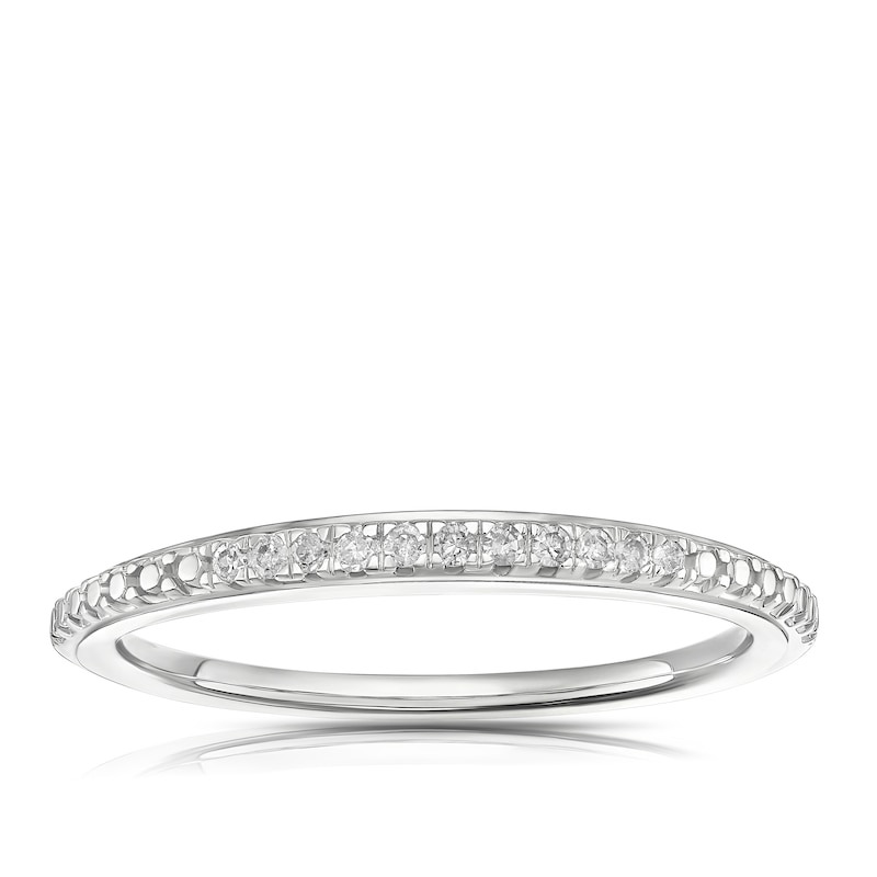 Main Image 1 of Perfect Fit 9ct White Gold Eternity Diamond Ring