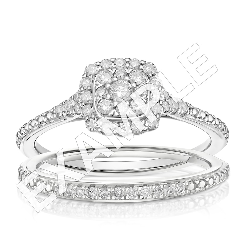 Main Image 2 of Perfect Fit 9ct White Gold Eternity Diamond Ring