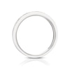 Thumbnail Image 3 of Perfect Fit Sterling Silver with Platinum Plating Eternity Diamond Ring