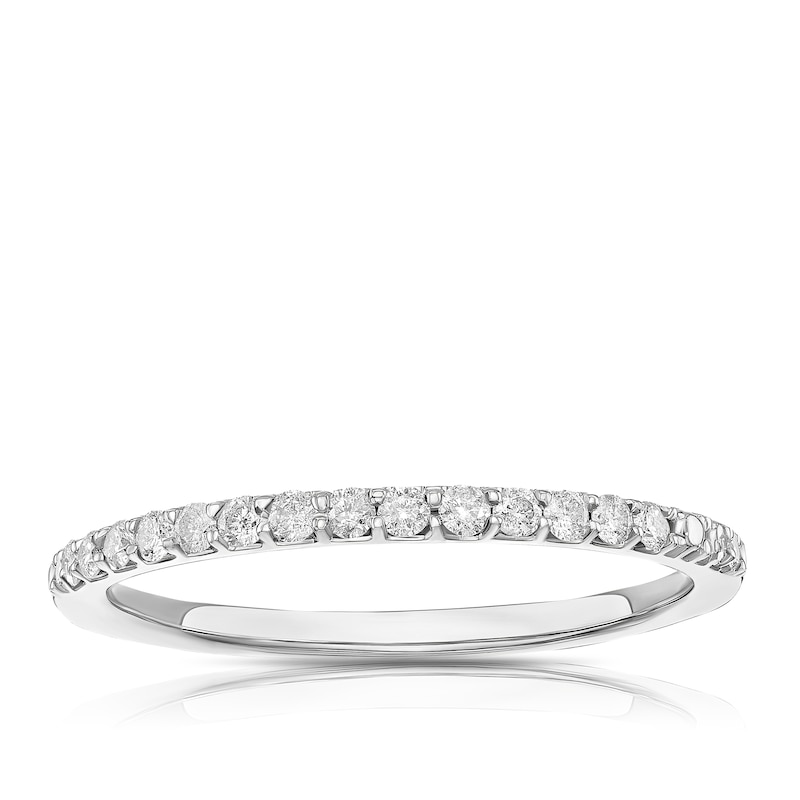 Main Image 1 of Perfect Fit Platinum Eternity 0.16ct Diamond Ring