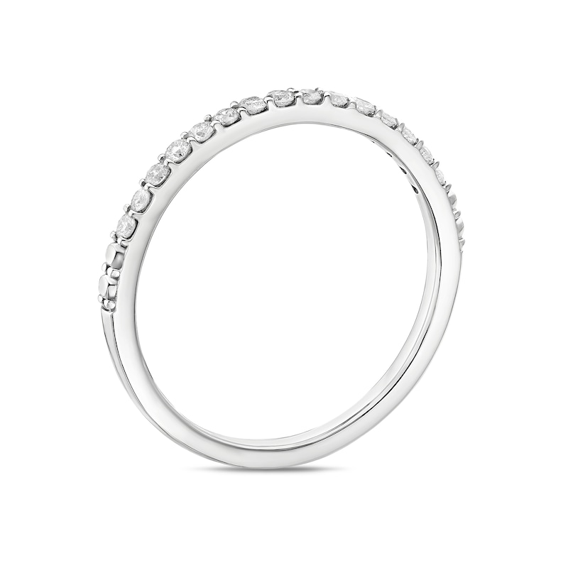 Main Image 3 of Perfect Fit Platinum Eternity 0.16ct Diamond Ring