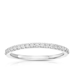 Perfect Fit Platinum Eternity 0.14ct Diamond Ring