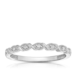 Perfect Fit 9ct White Gold Eternity Diamond Ring