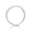 Thumbnail Image 3 of Perfect Fit Sterling Silver with Platinum Plating Eternity 0.14ct Diamond Ring