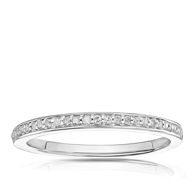 Main Image 1 of Perfect Fit 9ct White Gold Eternity Diamond Ring