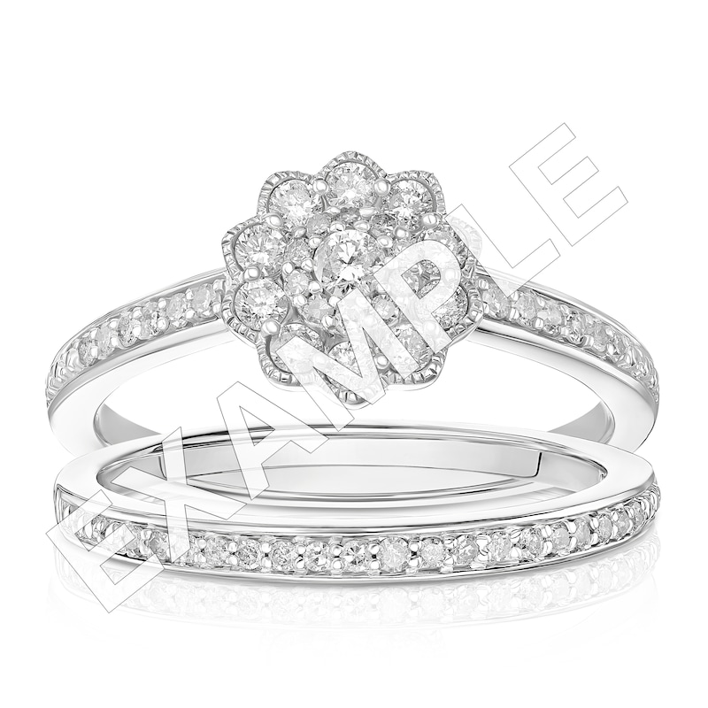 Main Image 2 of Perfect Fit 9ct White Gold Eternity Diamond Ring