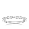 Thumbnail Image 1 of Perfect Fit Sterling Silver with Platinum Plating Eternity Diamond Ring