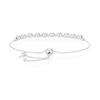 Thumbnail Image 3 of Sterling Silver Beaded Adjustable Bracelet
