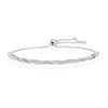 Thumbnail Image 1 of Sterling Silver Twisted Adjustable Bracelet