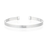 Thumbnail Image 1 of Sterling Silver Herringbone Open Bangle