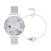 Thumbnail Image 1 of Olivia Burton Sunlight Florals 38mm Stainless Steel Watch & Bracelet Gift Set