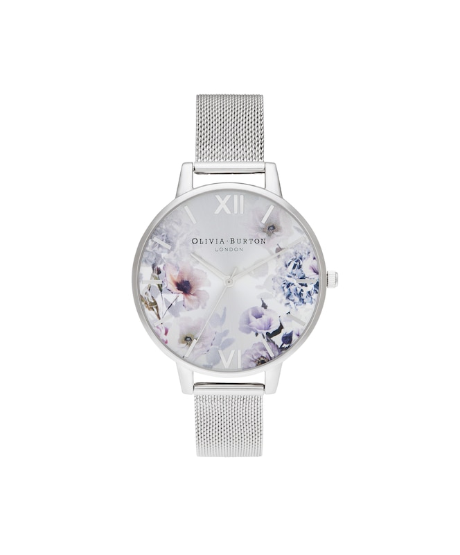 Main Image 2 of Olivia Burton Sunlight Florals 38mm Stainless Steel Watch & Bracelet Gift Set