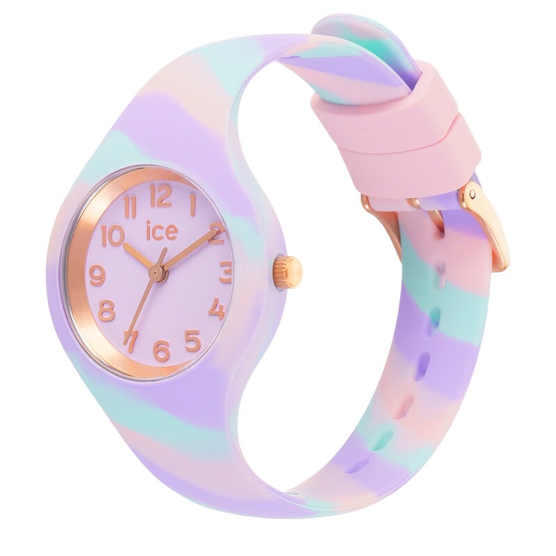 Main Image 2 of Ice Tie & Dye Sweet Lilac XS Silicone Strap Watch