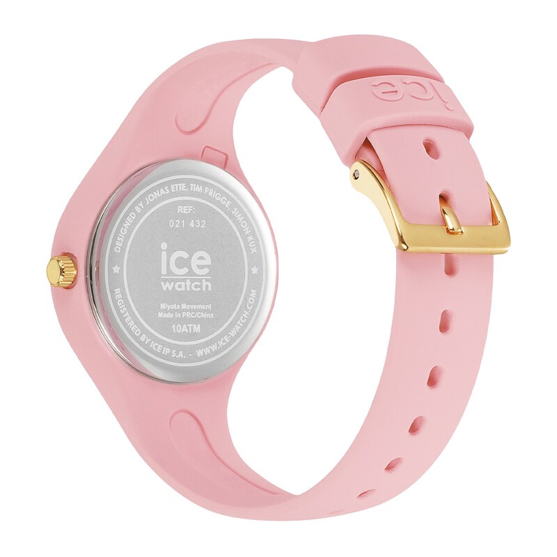 Main Image 4 of Ice Horizon Pink Girly XS Silicone Strap Watch