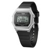 Thumbnail Image 1 of Ice Digit Retro Black Silicone Strap Watch