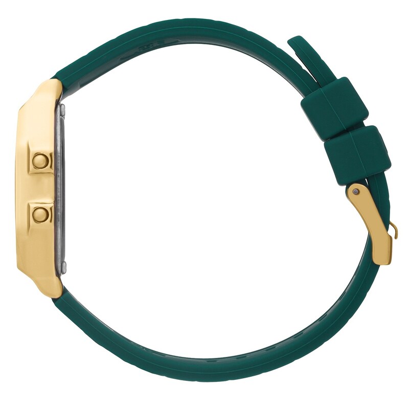 Main Image 3 of Ice Digit Retro Turquoise Blue Silicone Strap Watch