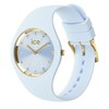 Thumbnail Image 2 of Ice Cosmos Crystal & Clear Sky Blue Silicone Strap Watch