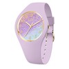 Thumbnail Image 1 of Ice Glitter Lilac Cosmic Glitter Dial & Lilac Silicone Strap Watch