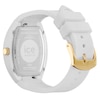 Thumbnail Image 4 of Ice Boliday Dome Glitter Dial & White Silicone Strap Watch