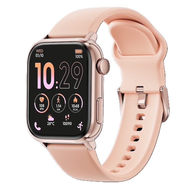 Main Image 2 of Ice Smart 3.0 Rose Gold & Nude 1.78" Amoled Dial & Silicone Strap Watch