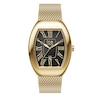 Thumbnail Image 1 of Ice Boliday Dome Black Dial & Gold Tone IP Milanese Mesh Bracelet Watch