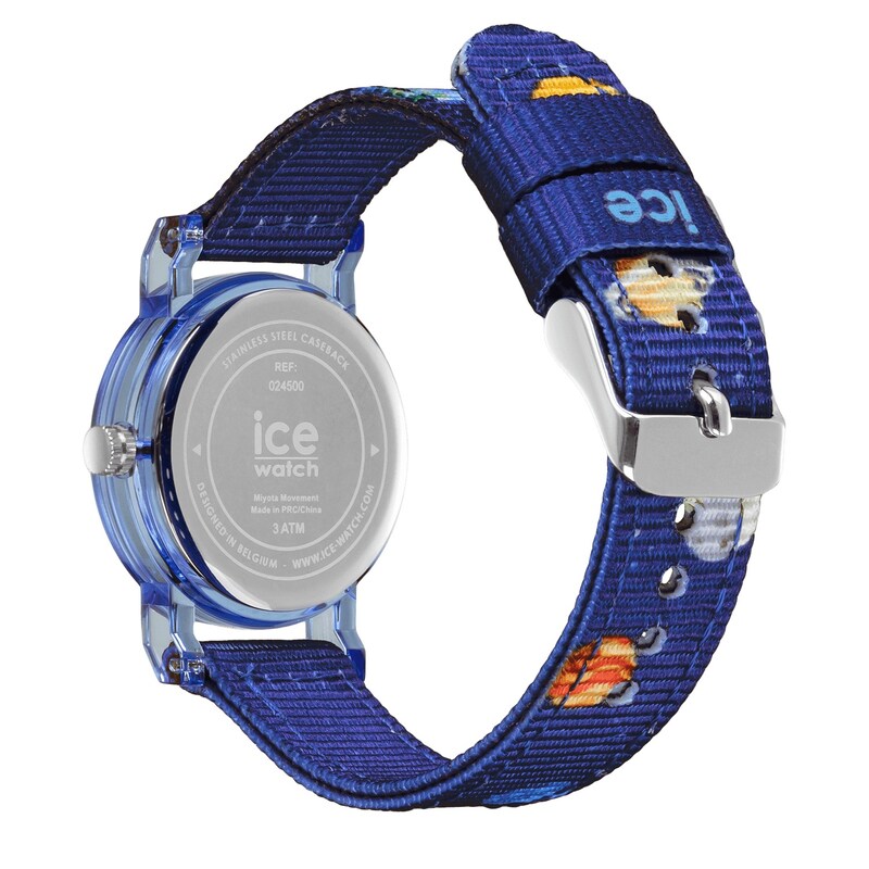 Main Image 4 of Ice Learning Blue Space XS 28mm Nylon Strap Watch
