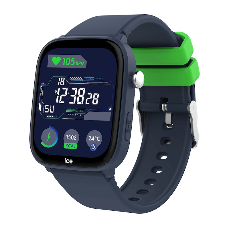 Main Image 2 of Ice Smart Junior 3.0 Find My Blue 1.75" Silicone Strap Watch