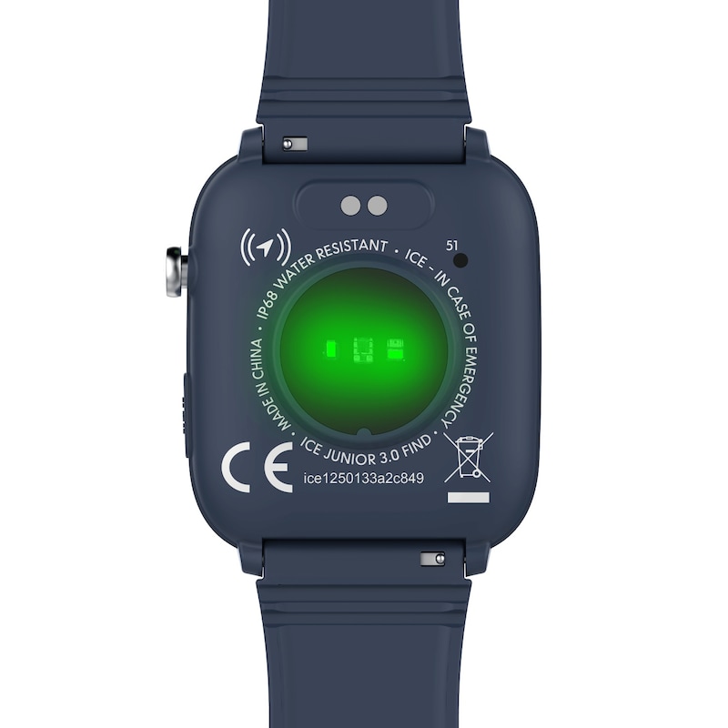 Main Image 5 of Ice Smart Junior 3.0 Find My Blue 1.75" Silicone Strap Watch