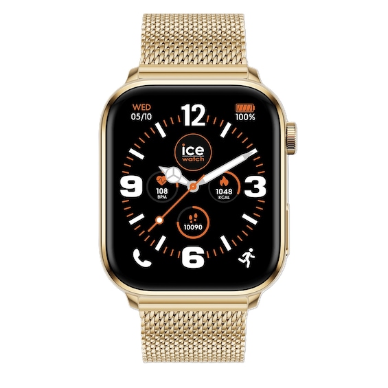 Ice Smart 3.0 Gold Tone 1.78 Amoled Dial and Milanese Mesh S