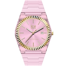 Ice Power Pw1 Soft Pink 36mm Silicone Strap Watch