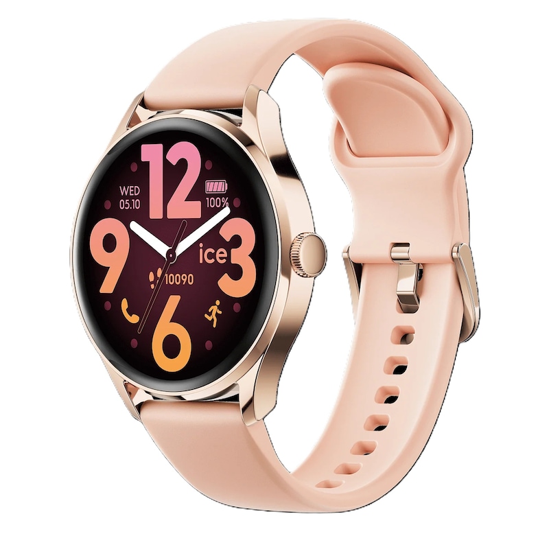 Main Image 2 of Ice Smart 3.0 Rose Gold Tone Nude 1.2" Amoled Dial & Smartwatch
