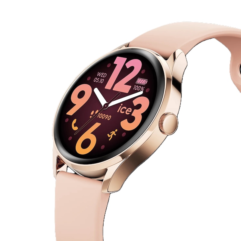 Main Image 3 of Ice Smart 3.0 Rose Gold Tone Nude 1.2" Amoled Dial & Smartwatch