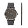 Thumbnail Image 0 of Sekonda Men's Grey Leather Watch Gift Set