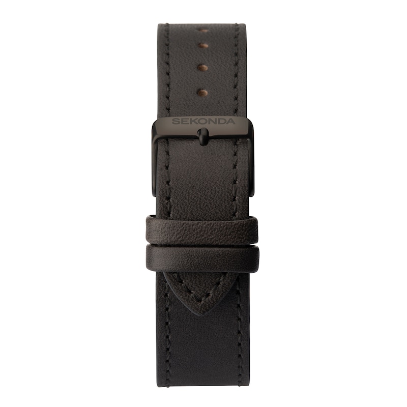 Main Image 7 of Sekonda Men's Grey Leather Watch Gift Set