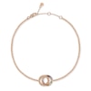 Thumbnail Image 1 of Radley Rose Gold Tone Double Loop Bracelet