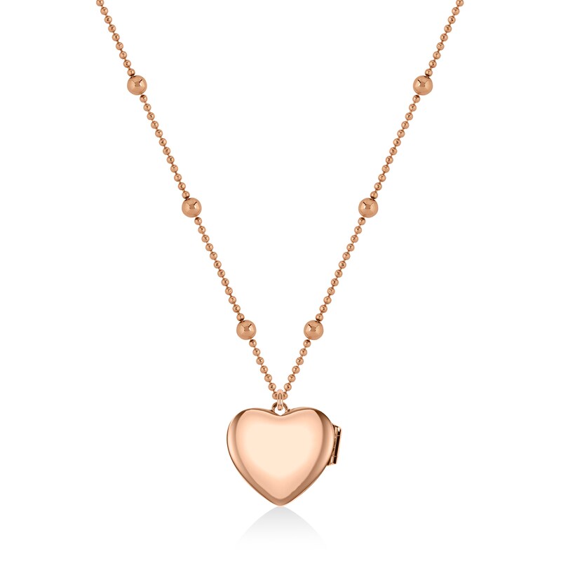 Main Image 3 of Radley Hello Love Rose Gold Tone Heart Locket