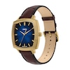 Thumbnail Image 3 of Nick Jonas x Fossil Machine Luxe Blue Vignette Dial & Brown Croco Leather Strap Watch