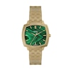 Thumbnail Image 1 of Nick Jonas x Fossil Machine Luxe Malachite Dial & Gold-Tone Stainless Steel Watch