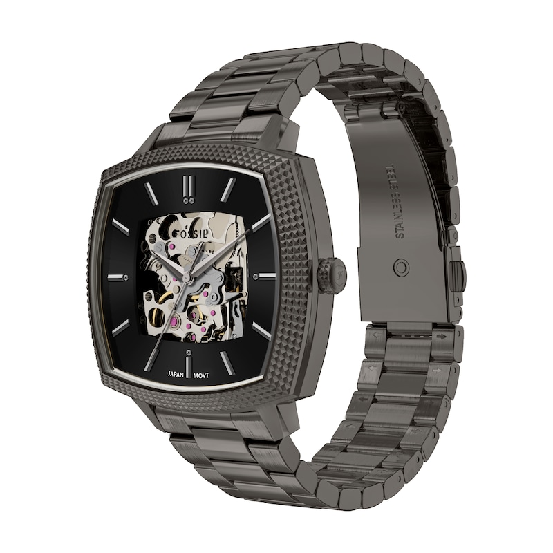 Main Image 3 of Nick Jonas x Fossil Machine Luxe Automatic Gunmetal Stainless Steel Watch