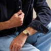 Thumbnail Image 7 of Nick Jonas x Fossil Machine Luxe Black Croco Leather Strap Watch