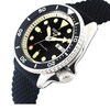 Thumbnail Image 1 of Seiko 5 Sports Men's Black Rubber Strap Watch