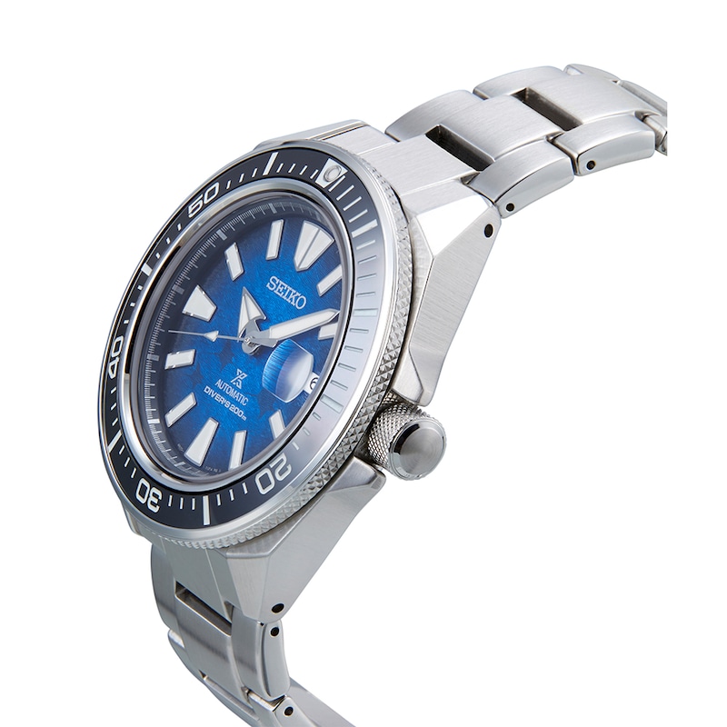 Main Image 3 of Seiko Prospex Divers Save The Ocean Blue Dial Stainless Steel Watch